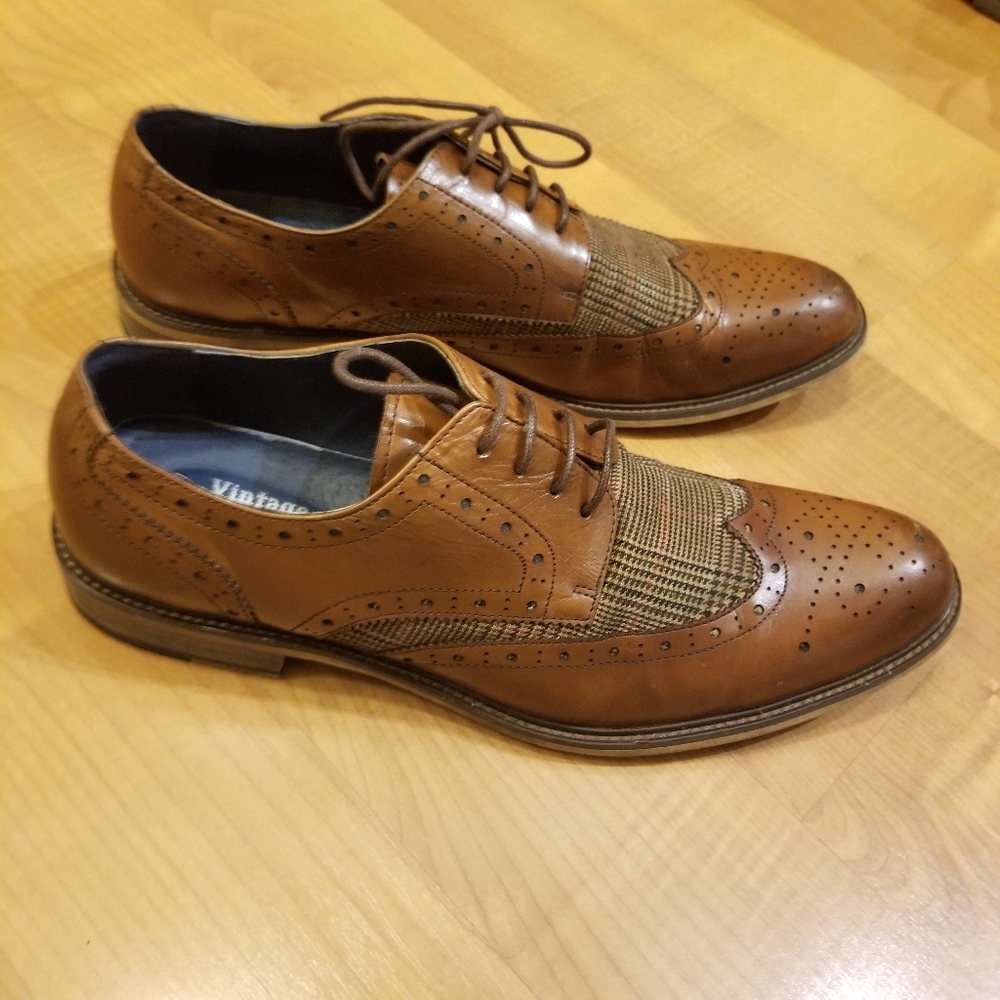 Vintage Foundry Co. Men's Stuttgart Wingtips sz9.5